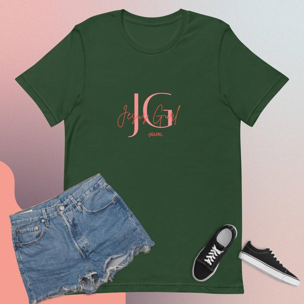 JGURL Logo Short-Sleeve Unisex T-Shirt