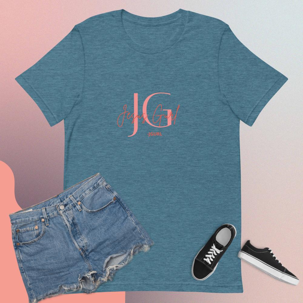 JGURL Logo Short-Sleeve Unisex T-Shirt
