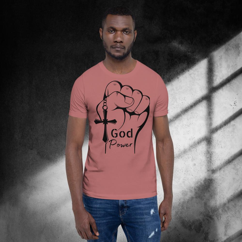 God Power Short-sleeve unisex t-shirt