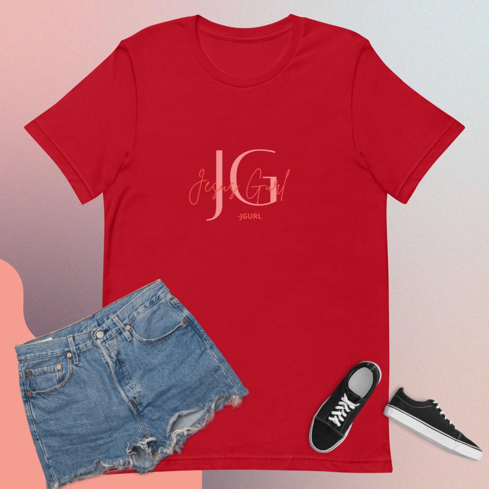 JGURL Logo Short-Sleeve Unisex T-Shirt