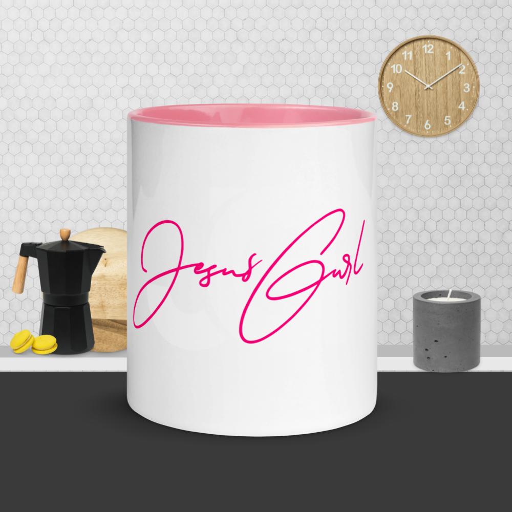 Signature Jesus Gurl Mug with Color Inside