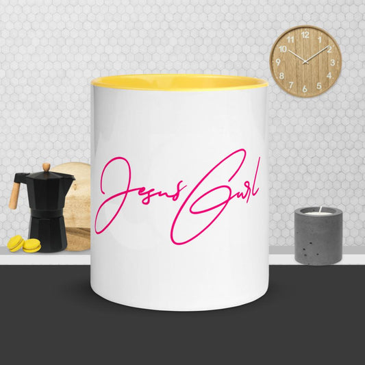 Signature Jesus Gurl Mug with Color Inside