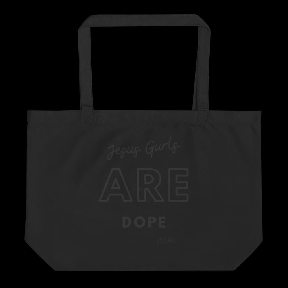 LJG are Dope are organic tote bag