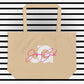 Signature JG Large organic tote bag