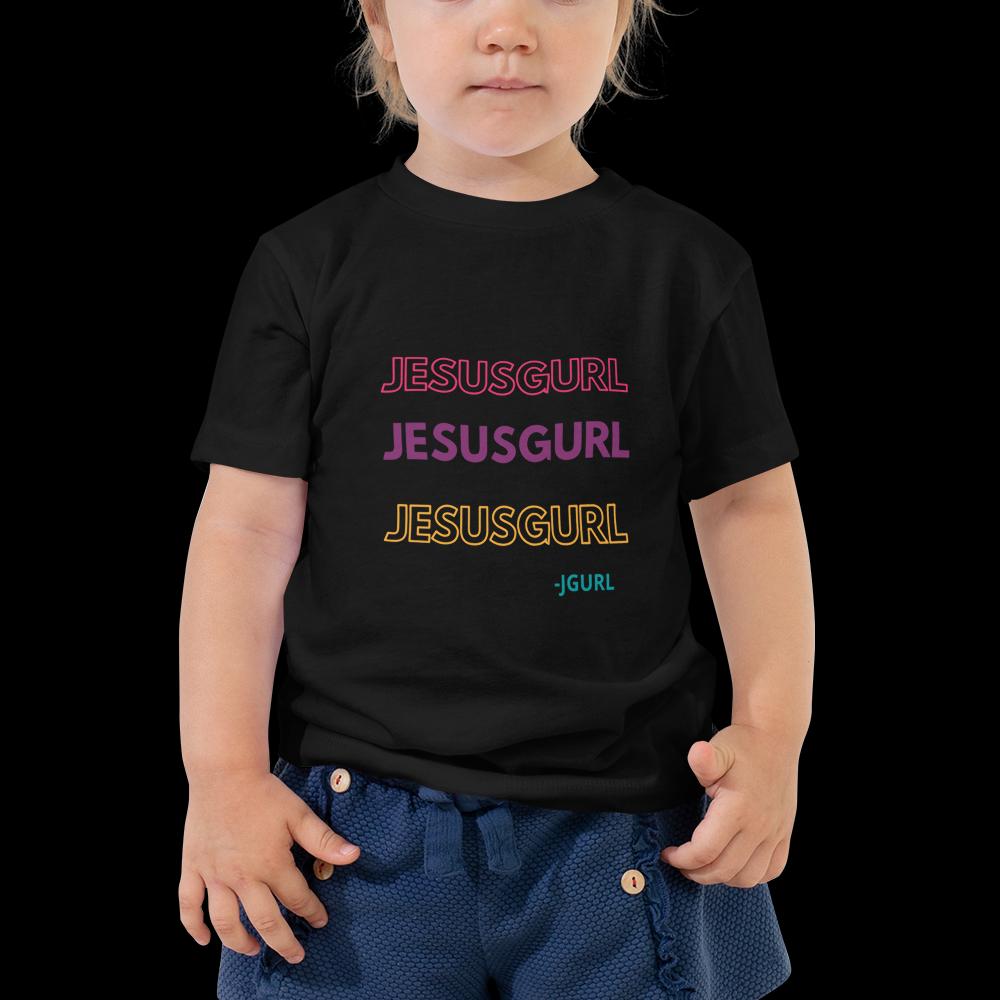 3-D JGURL Toddler Short Sleeve Tee