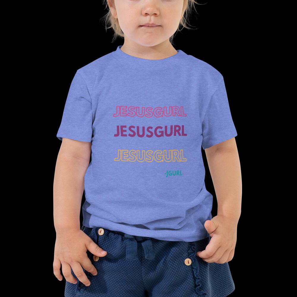 3-D JGURL Toddler Short Sleeve Tee