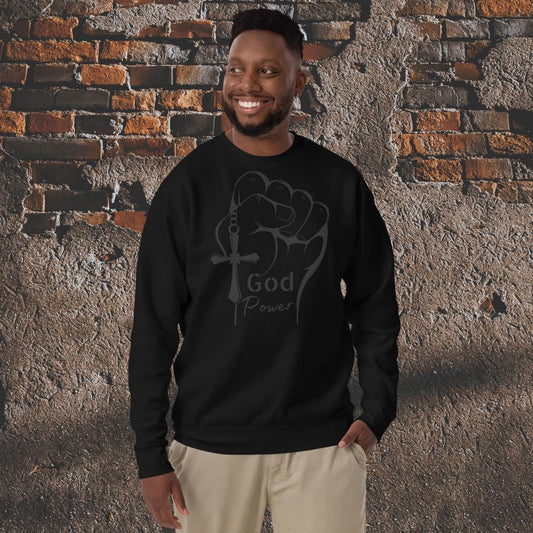 God Power Unisex Fleece Pullover