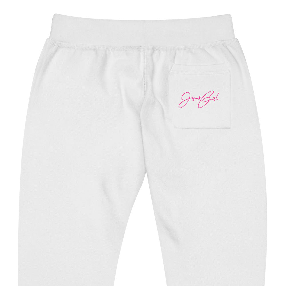 Back Pocket Signature JGURL Unisex fleece sweatpants