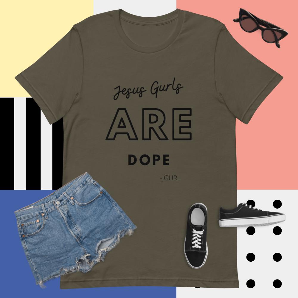 JGURLS are Dope Short-Sleeve Unisex T-Shirt