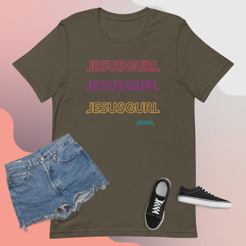 3-D JGURL Short-Sleeve Unisex T-Shirt