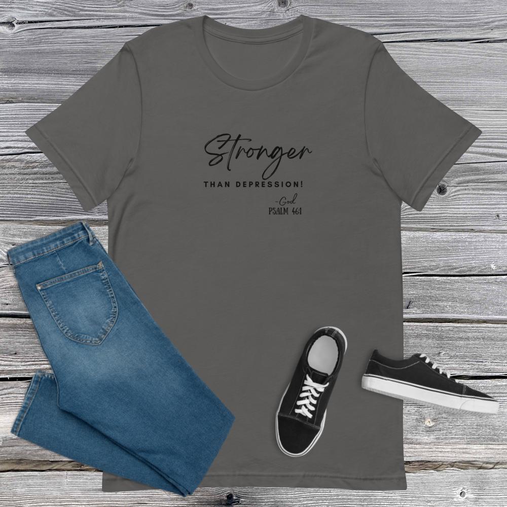 Stronger Collection/ Than Depression T-Shirt