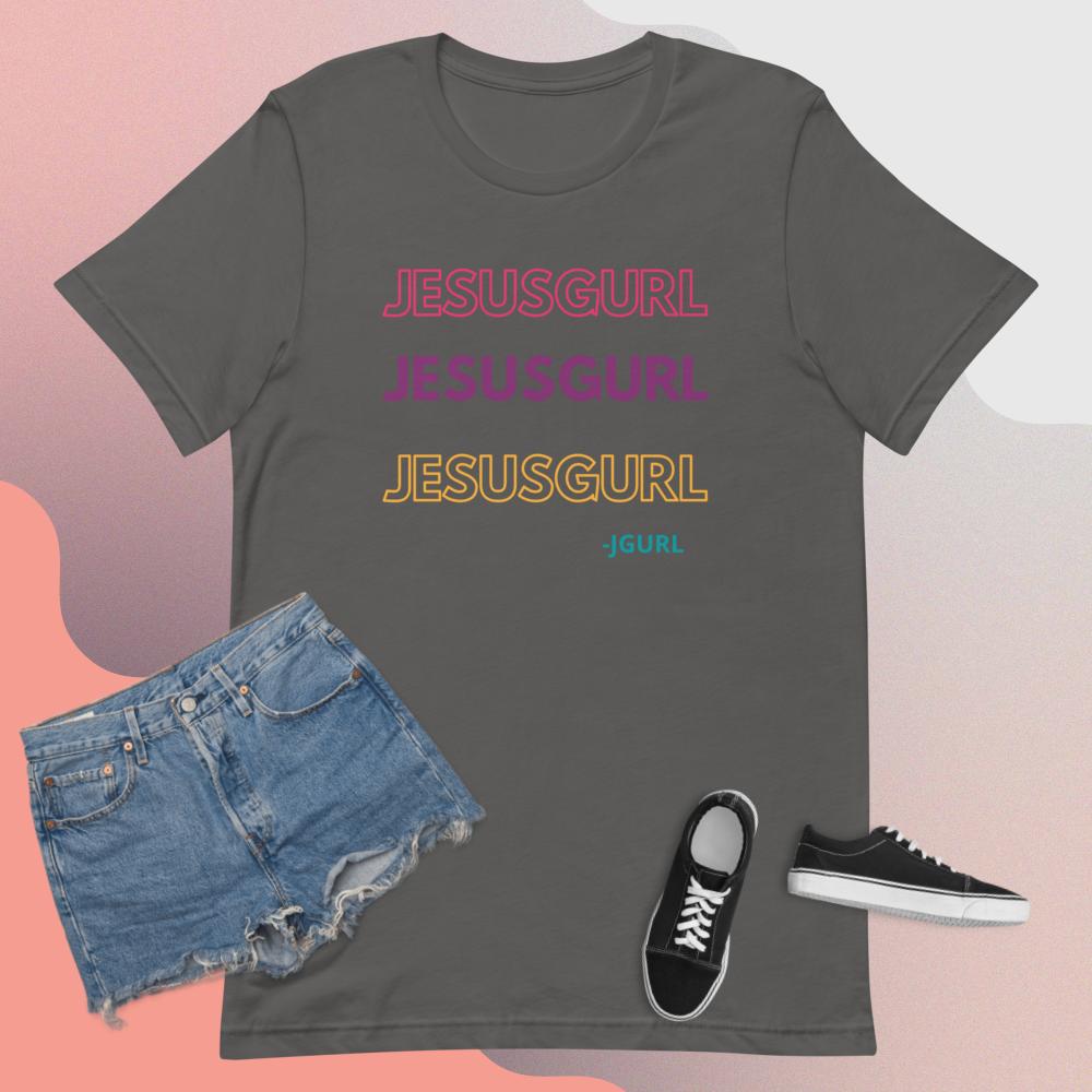 3-D JGURL Short-Sleeve Unisex T-Shirt