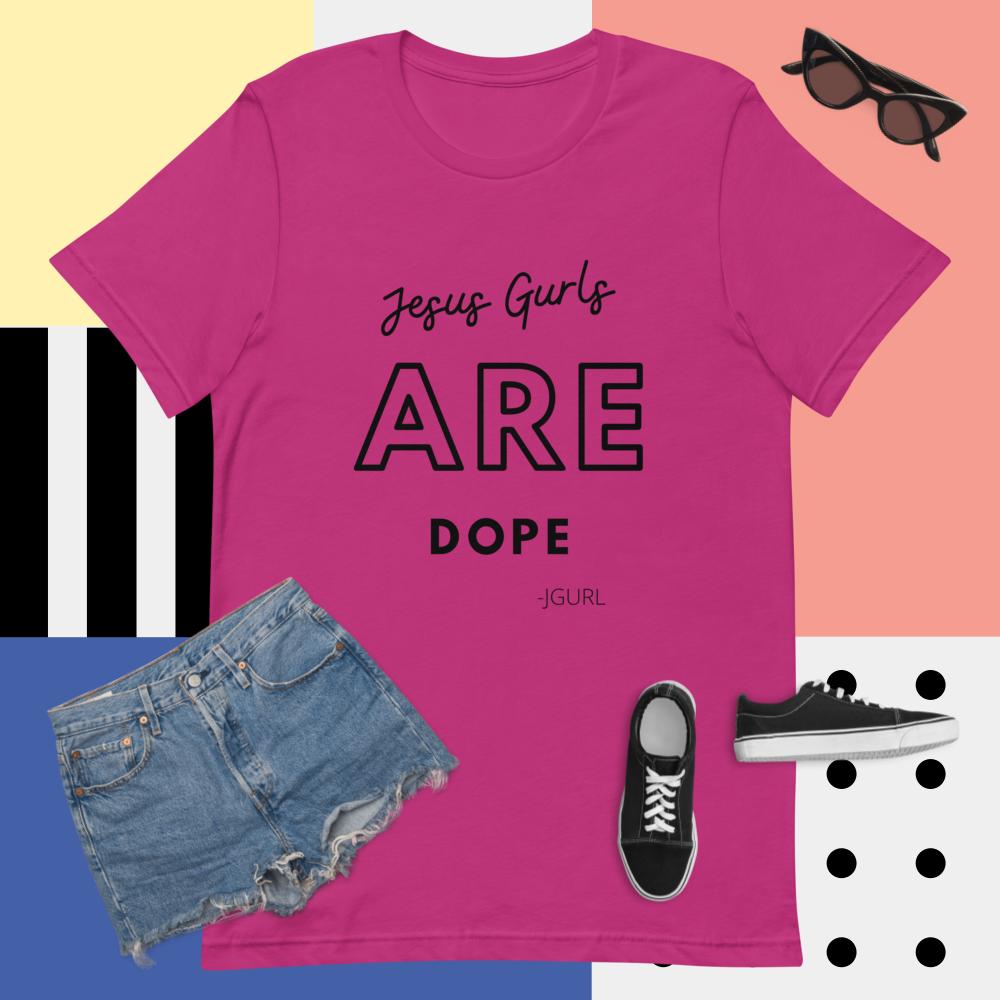 JGURLS are Dope Short-Sleeve Unisex T-Shirt