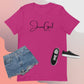 JGURL Cursive  Short-Sleeve Unisex T-Shirt