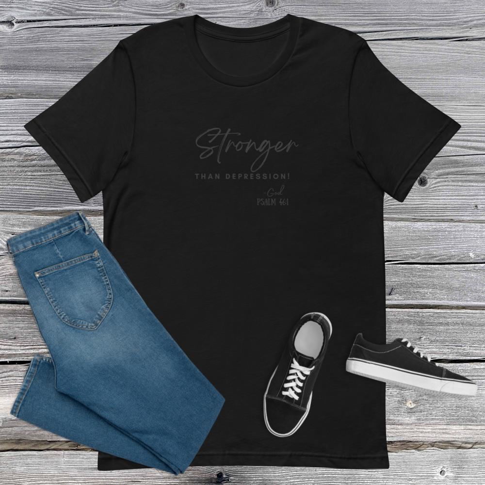 Stronger Collection/ Than Depression T-Shirt