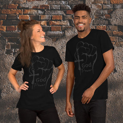 God Power short-sleeve unisex t-shirt