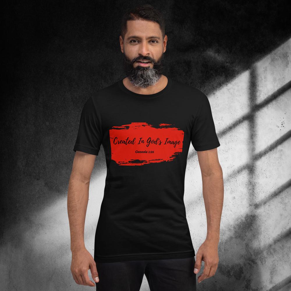 BLK RED CIGO Short-sleeve unisex t-shirt