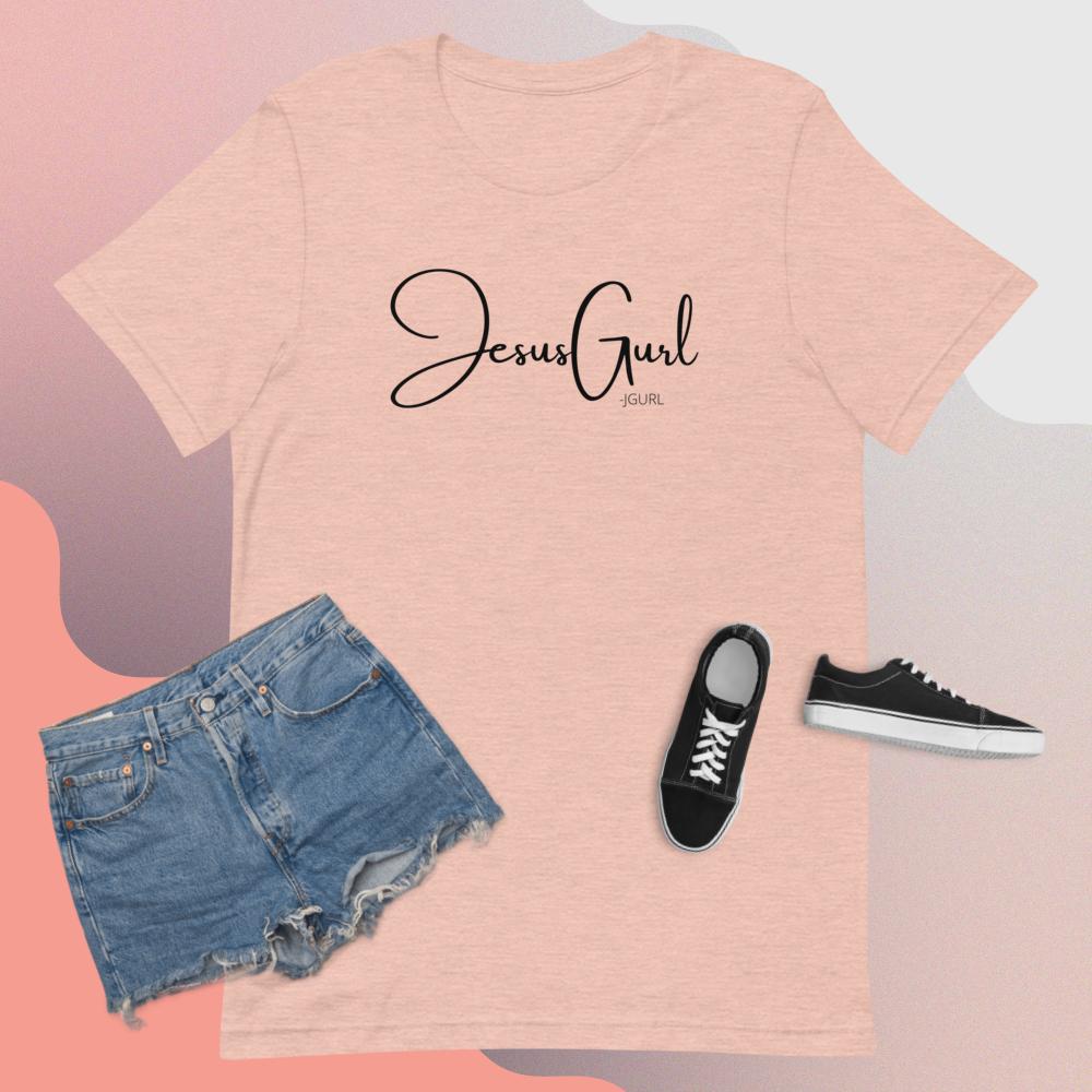 JGURL Cursive  Short-Sleeve Unisex T-Shirt