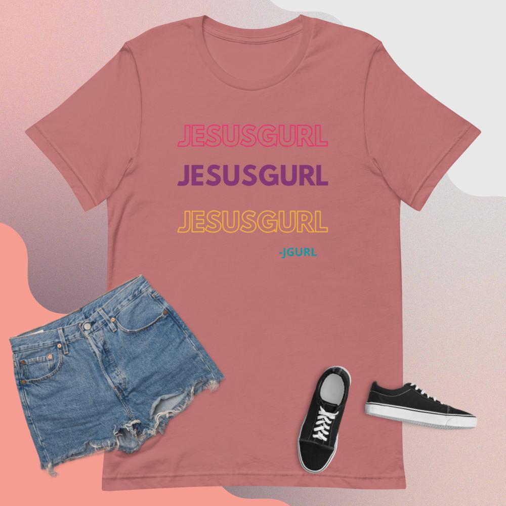 3-D JGURL Short-Sleeve Unisex T-Shirt