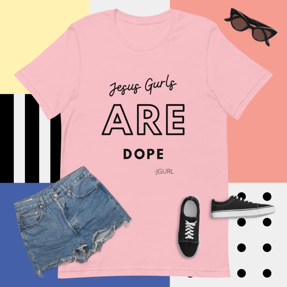 JGURLS are Dope Short-Sleeve Unisex T-Shirt