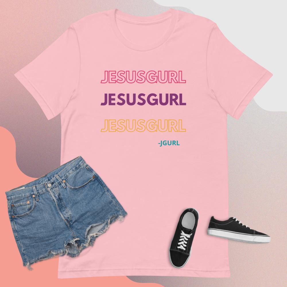 3-D JGURL Short-Sleeve Unisex T-Shirt