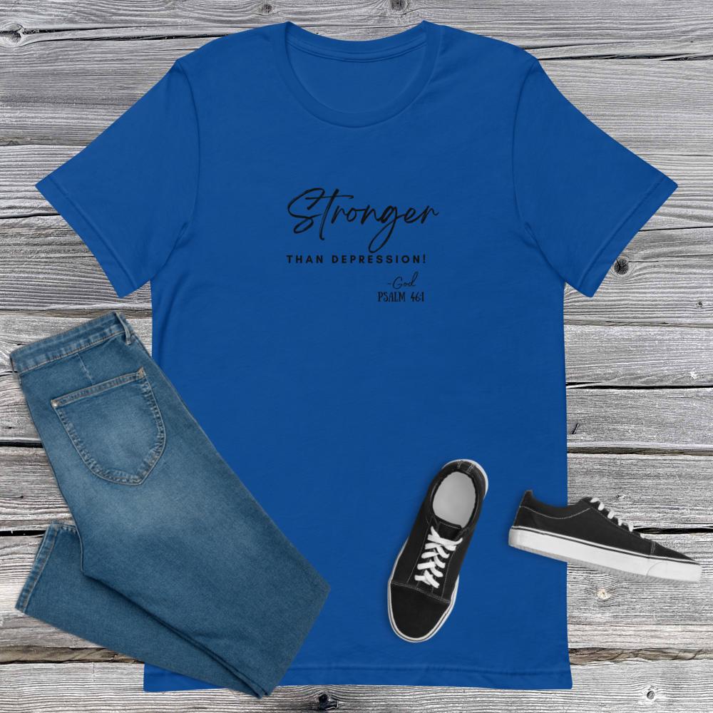 Stronger Collection/ Than Depression T-Shirt