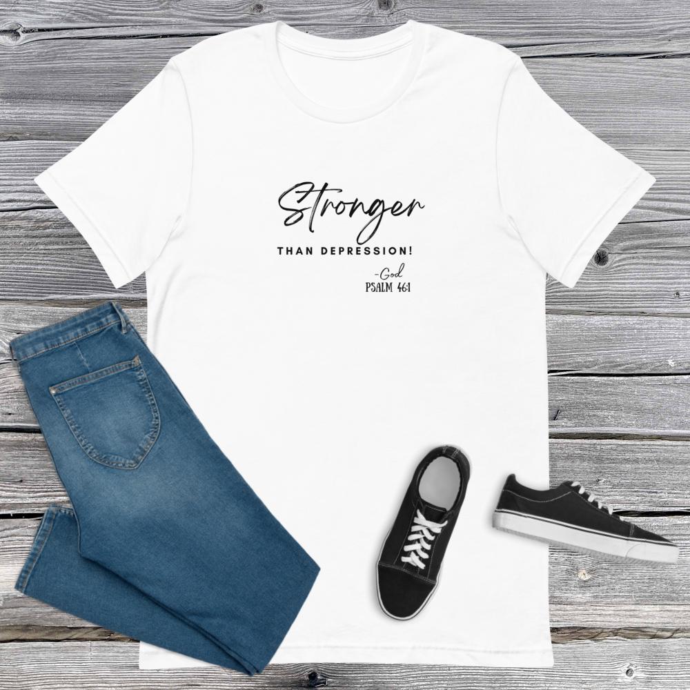 Stronger Collection/ Than Depression T-Shirt