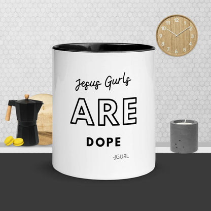 JG are Dope Mug with Color Inside
