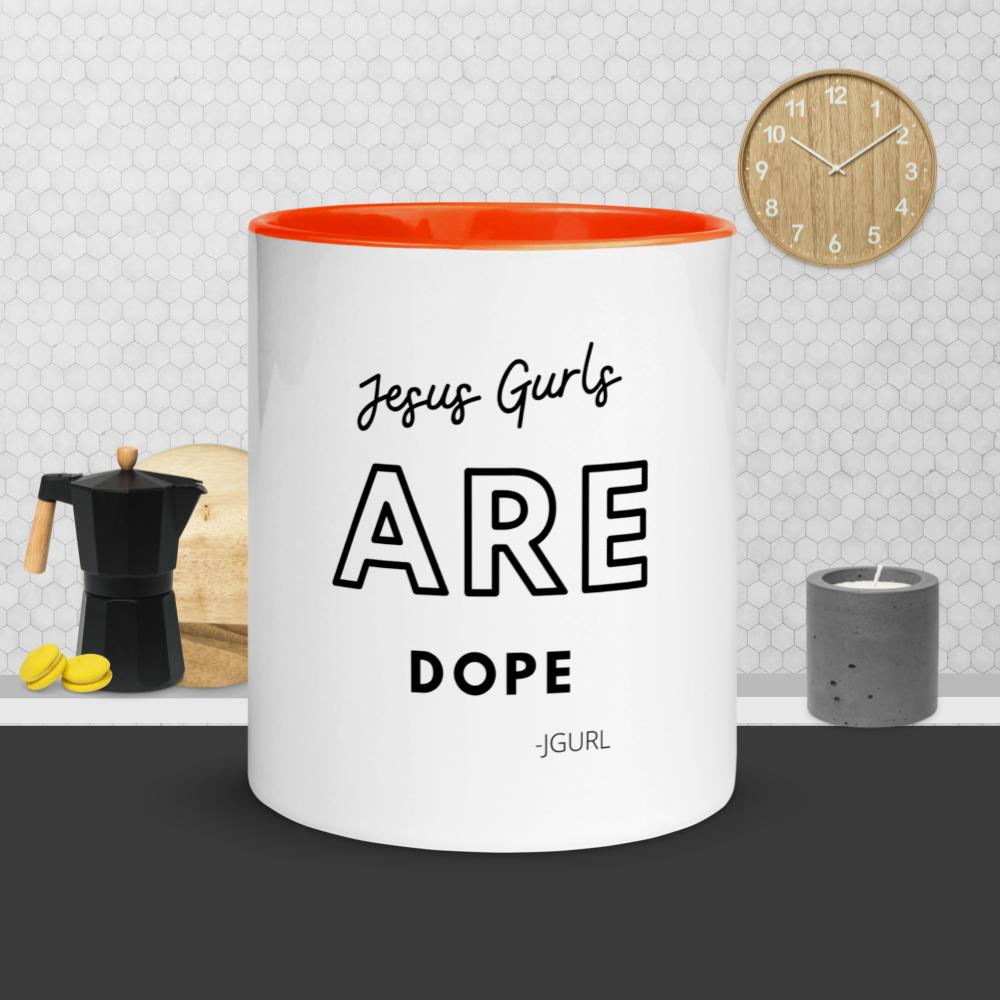 JG are Dope Mug with Color Inside