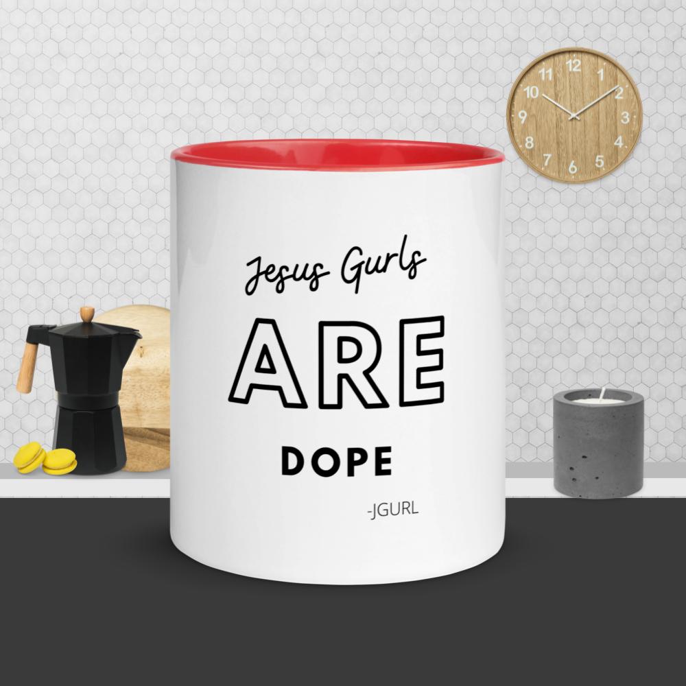 JG are Dope Mug with Color Inside