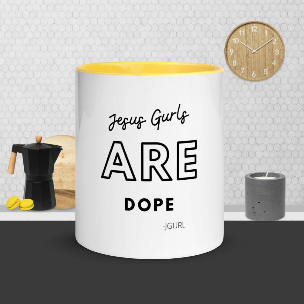 JG are Dope Mug with Color Inside